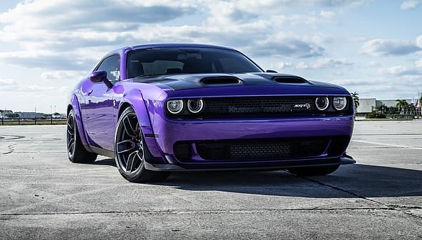 cars in purple
